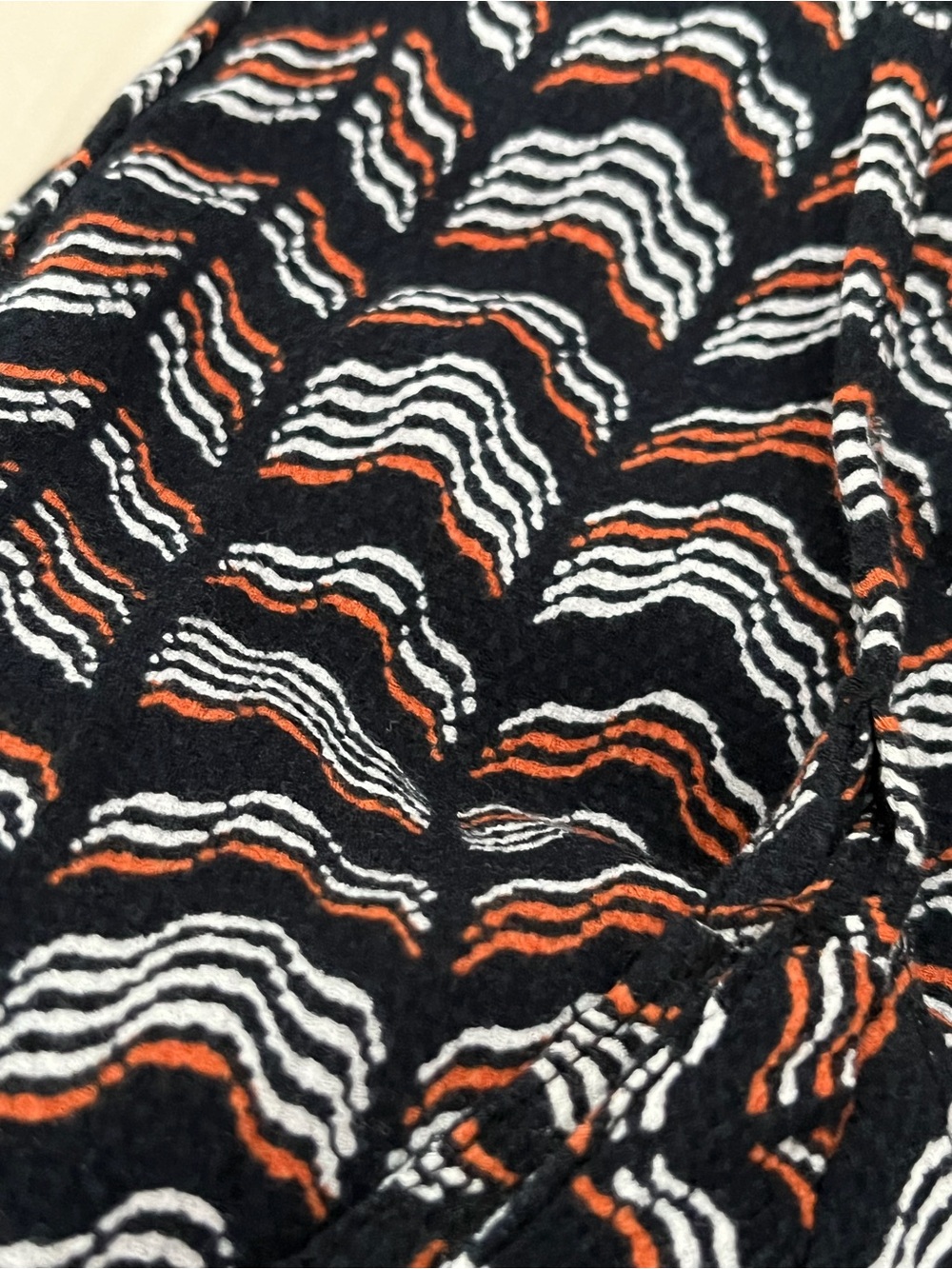 Anthropologie Black, Pink & White Chevron Joggers Boho Size Small - Picture 10 of 12